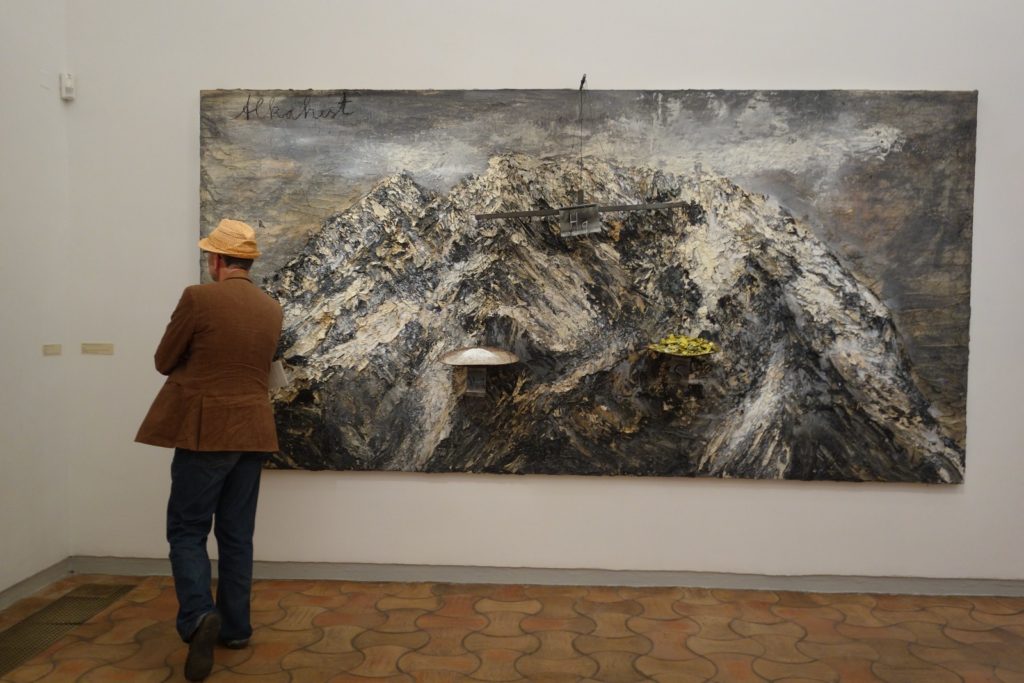 Anselm Kiefer, Alkahest 2013, huile, émulsion, acrylique