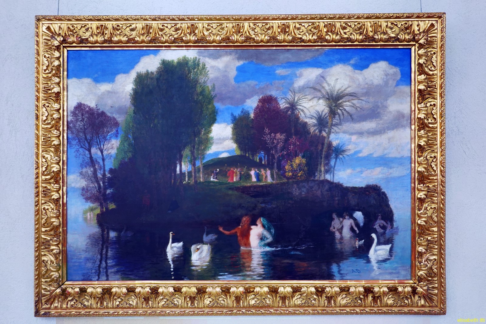 « L’Île des morts » d’Arnold Bocklin une dilettante