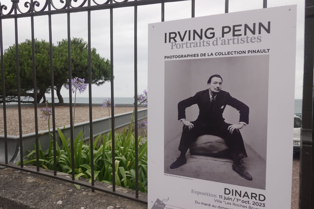 Irving Penn, Portraits d’artistes à la Villa Les Roches Brunes, Dinard