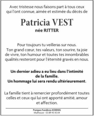 Patricia Vest, Patty souris