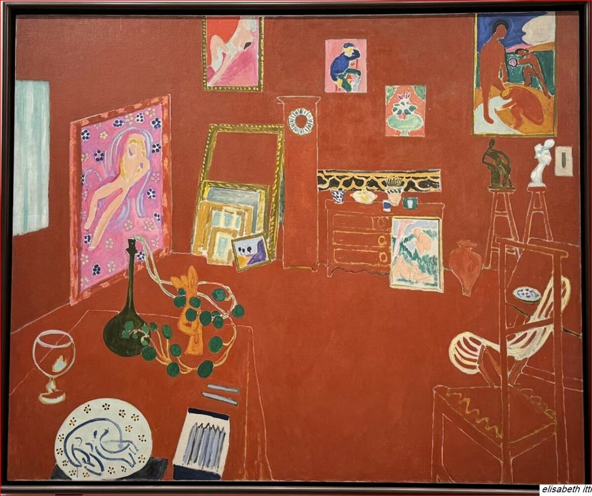 Matisse, L’Atelier rouge 